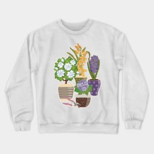 Flowering House Plants Crewneck Sweatshirt